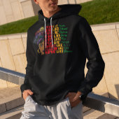 Juneteenth Traum führender Kampf wie schwarze Frei Hoodie