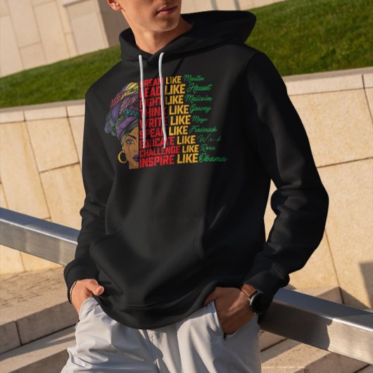 Juneteenth Traum führender Kampf wie schwarze Frei Hoodie