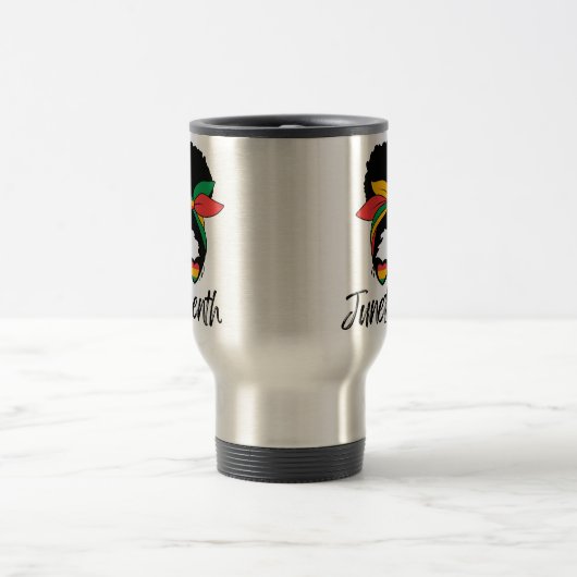 Juneteenth Travel Mug Reisebecher (Mittel)
