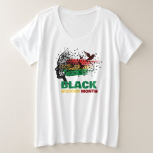 Juneteenth Tree African Root Proud Black History Große Größe T-Shirt
