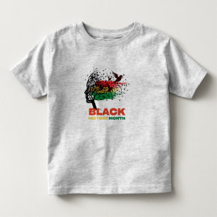 Juneteenth Tree African Root Proud Black History Kleinkind T-shirt