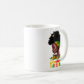 Juneteenth Vibes Coffee Tasse (VorderseiteRechts)