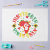 Juneteenth Vibes feiert nur Freiheit! Seidenpapier (Basteln)