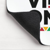 Juneteenth Vibes Only Black History African Americ Mousepad (Ecke)