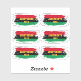 Juneteenth Vinyl Stickers Aufkleber