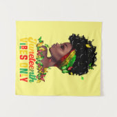 Juneteenth-Wandteppich Wandteppich (Vorderseite (Horizontal))