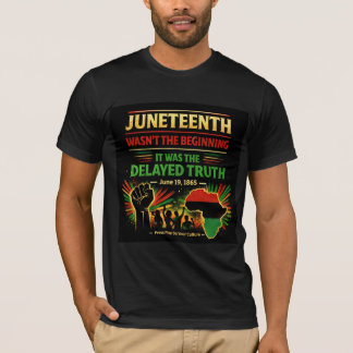 Juneteenth War Nicht Der Anfang Shirt