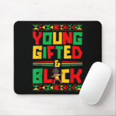 Juneteenth Young Black Boy American History Mousepad (Mit Mouse)
