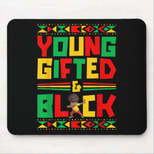 Juneteenth Young Black Boy American History Mousepad