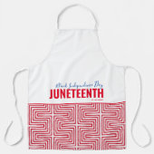 JUNETEENTING SCHÜRZE (Vorderseite)