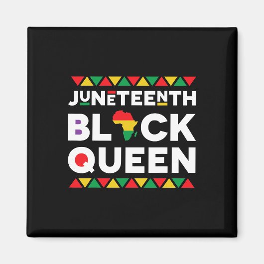 Juneteste Black Queen 1 Magnet (Vorne)
