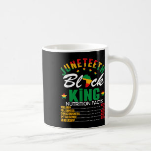 Juneteth Black King ernährungswissenschaftliche Fa Kaffeetasse