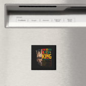 Juneteth Black King Pride African Nutrition Fa Magnet (In Situ (Geschirrspüler))