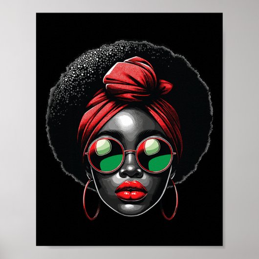 Juneteth Women Shirt Poster (Vorne)