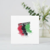 Junetezehnt Ankündigung (Stehend Vorderseite)