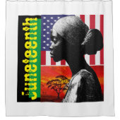 Junetezehnt Duschvorhang (Vorderseite)