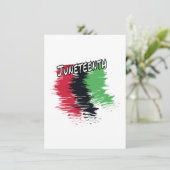 Junetezehnt Einladung (Stehend Vorderseite)