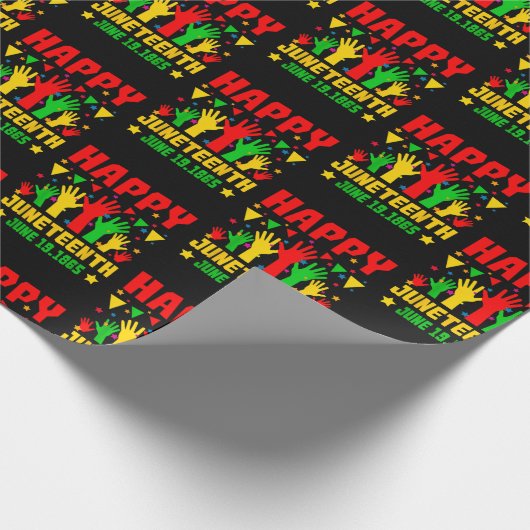 Junetezehnt  geschenkpapier (Ecke)