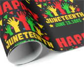 Junetezehnt geschenkpapier (Rolleneckpunkt)