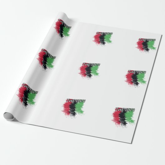 Junetezehnt Geschenkpapier (Ungerollt)