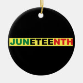 Junetezehnt Keramik Ornament (Vorne)