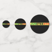 Junetezehnt Konfetti (Rückseiten)