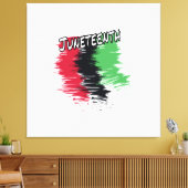 Junetezehnt Leinwanddruck (Insitu (Wohnzimmer))