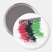 Junetezehnt Magnet (Vorderseite/Rückseite)