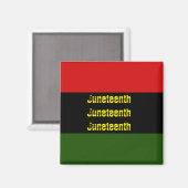 Junetezehnt Magnet (Vorderseite/Rückseite)