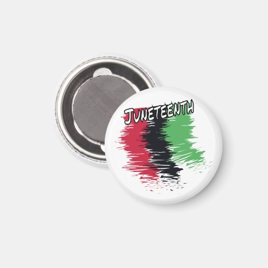 Junetezehnt Magnet (Vorderseite/Rückseite)