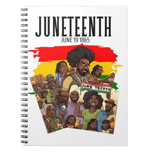 Junetezehnt Notizblock (Vorderseite)