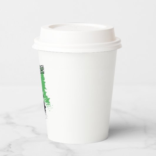 Junetezehnt Pappbecher (Links)