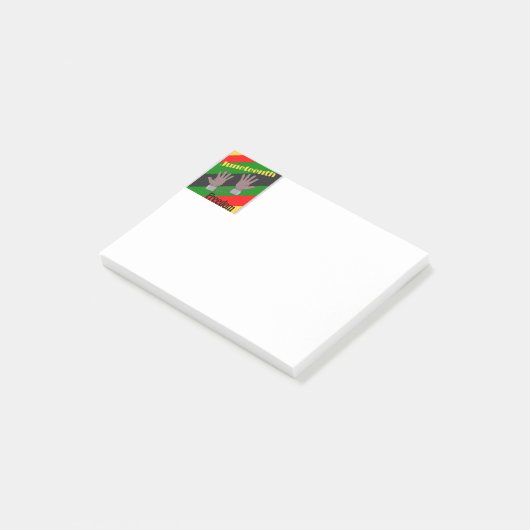 Junetezehnt Post-it Klebezettel (angewinkelt)