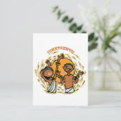 Junetezehnt Postkarte (Stehend Vorderseite)