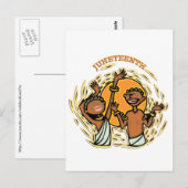 Junetezehnt Postkarte (Vorne/Hinten)