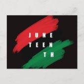 Junetezehnt Postkarte (Vorderseite)