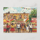 Junetezehnt Postkarte (Vorderseite)