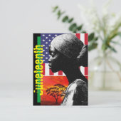 Junetezehnt Postkarte (Stehend Vorderseite)