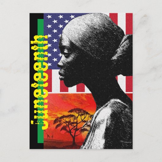 Junetezehnt Postkarte (Vorderseite)