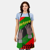 Junetezehnt Schürze (Getragen)