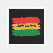 Junetezehnt Serviette (Vorderseite)