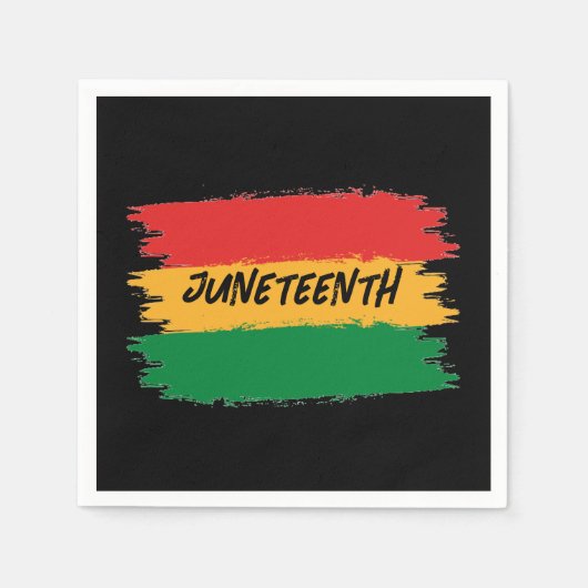 Junetezehnt Serviette (Vorderseite)