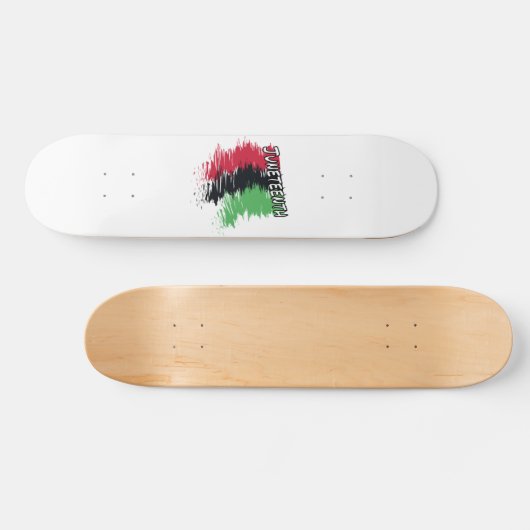 Junetezehnt Skateboard (Horizontal)