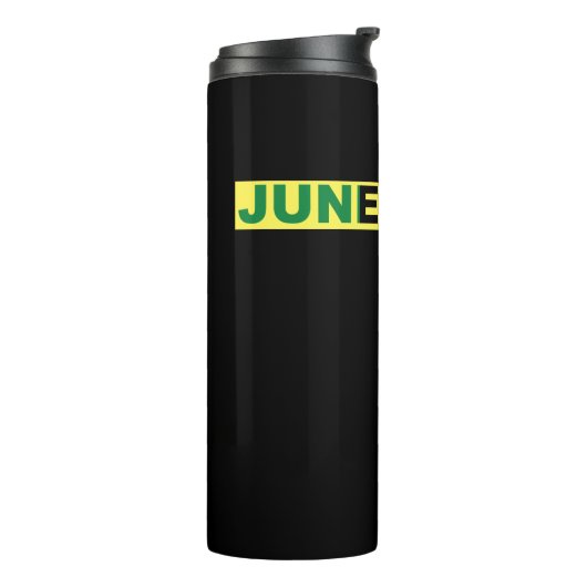 Junetezehnt Thermosbecher (Nach links gedreht)