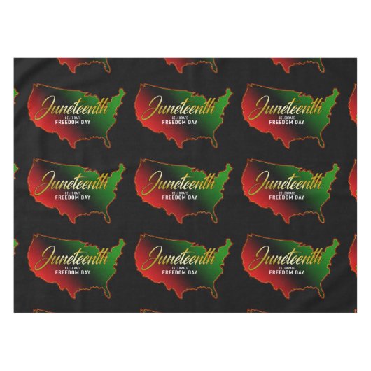 Junetezehnt Tischdecke (Vorderseite (Horizontal))