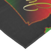 Junetezehnt Tischdecke (Schrägansicht)