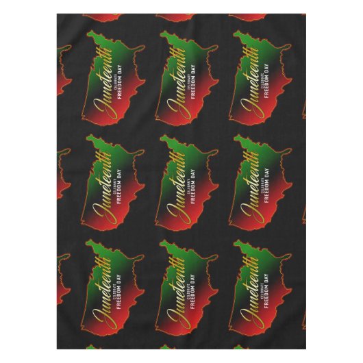 Junetezehnt Tischdecke (Vorderseite)