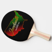 Junetezehnt Tischtennis Schläger (Seitenansicht)