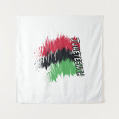 Junetezehnt Wandteppich (Vorderseite (Horizontal))