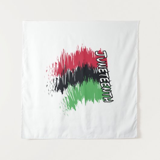 Junetezehnt Wandteppich (Vorderseite (Horizontal))